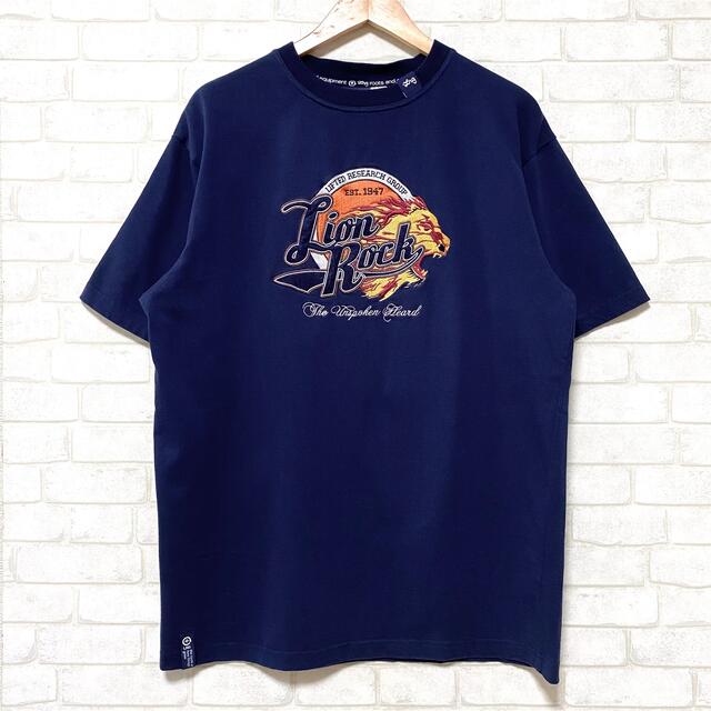 LRG - LRG エルアールジー 刺繍 Lion Rock ビッグシルエット Tシャツの