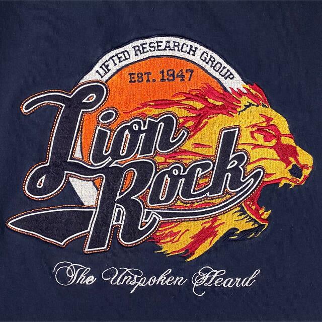 LRG - LRG エルアールジー 刺繍 Lion Rock ビッグシルエット Tシャツの