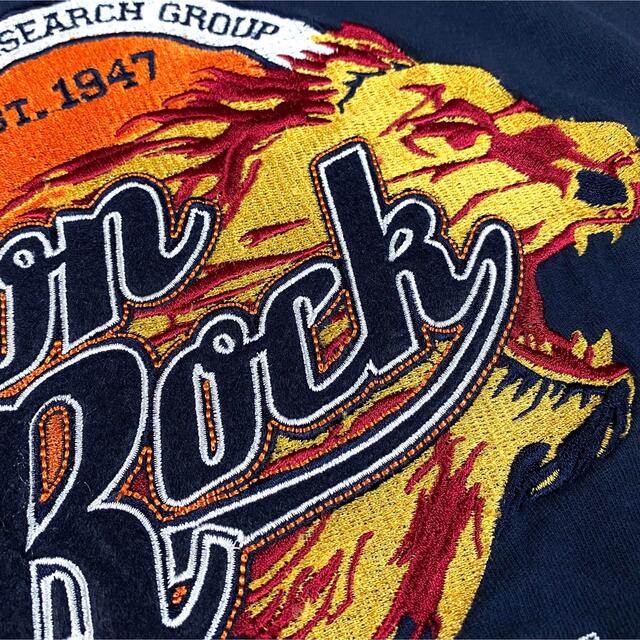 LRG - LRG エルアールジー 刺繍 Lion Rock ビッグシルエット Tシャツの