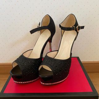 デイジーストア(dazzy store)のパンプス 靴 レディース 14cmヒール dazzy ラメ グリッター(ハイヒール/パンプス)