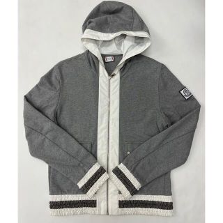 モンクレール(MONCLER)の美品 モンクレール ガムブルー パーカー サイズM(パーカー)