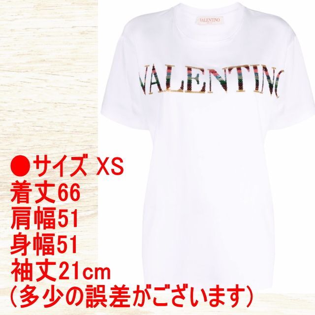 VALENTINO　VLTNエンブロイダリー ジャージー Tシャツ