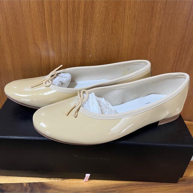 Repetto レペット クリーム色 バレエシューズ