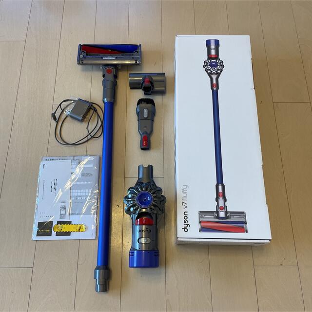 美品♡dyson v7 fluffy origin ダイソンコードレス掃除機