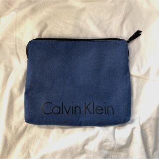 カルバンクライン(Calvin Klein)の【美品】 Calvin Klein デニムクラッチバッグ カルバンクライン(セカンドバッグ/クラッチバッグ)