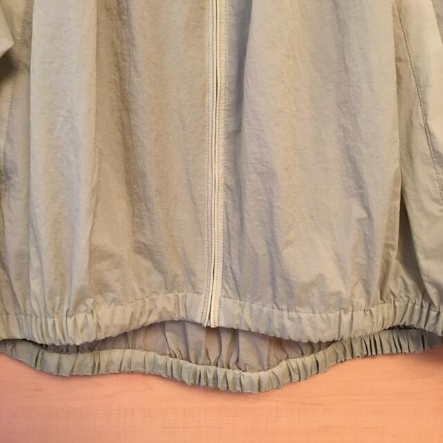 UNIQLO(ユニクロ)のユニクロ　シアコクーン　ブルゾン　ライトグリーン　Women XL レディースのジャケット/アウター(ナイロンジャケット)の商品写真