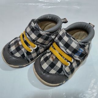 ブランシェス(Branshes)の［ ブランシェス ］スニーカー 12cm 黒チェック(スニーカー)