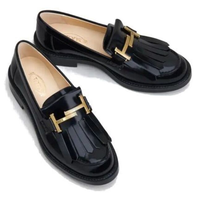 TOD'S トッズ レザー ローファー 36 oinomori.co.jp