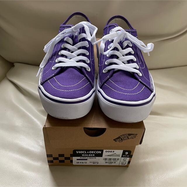 VANS ヴァンズ WALBER ウォルバー V40CL+DECON