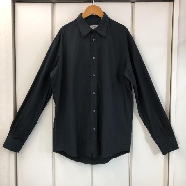 おトク】 Hermes - ワイシャツ(41) 長袖ボタンシャツ HERMES シャツ