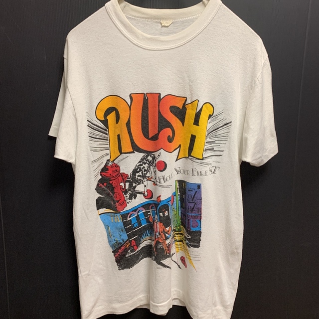 Rush  1987年製ヴィンテージTシャツ メンズのトップス(Tシャツ/カットソー(半袖/袖なし))の商品写真