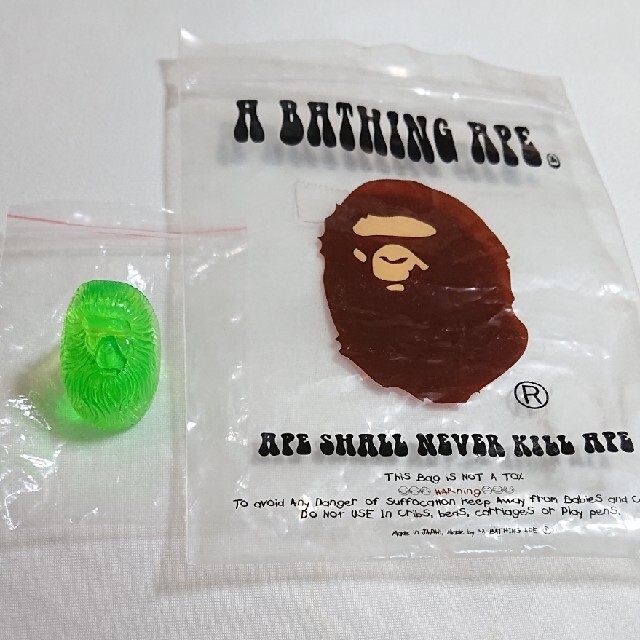 A BATHING APE(アベイシングエイプ)の新品未使用 A BATHING APE 指輪 リング メンズのアクセサリー(リング(指輪))の商品写真