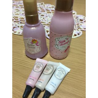 エチュードハウス(ETUDE HOUSE)のホノグラムヘアミスト&プリティールックシャワーコロン&BBクリーム 購入決定商品(ヘアウォーター/ヘアミスト)