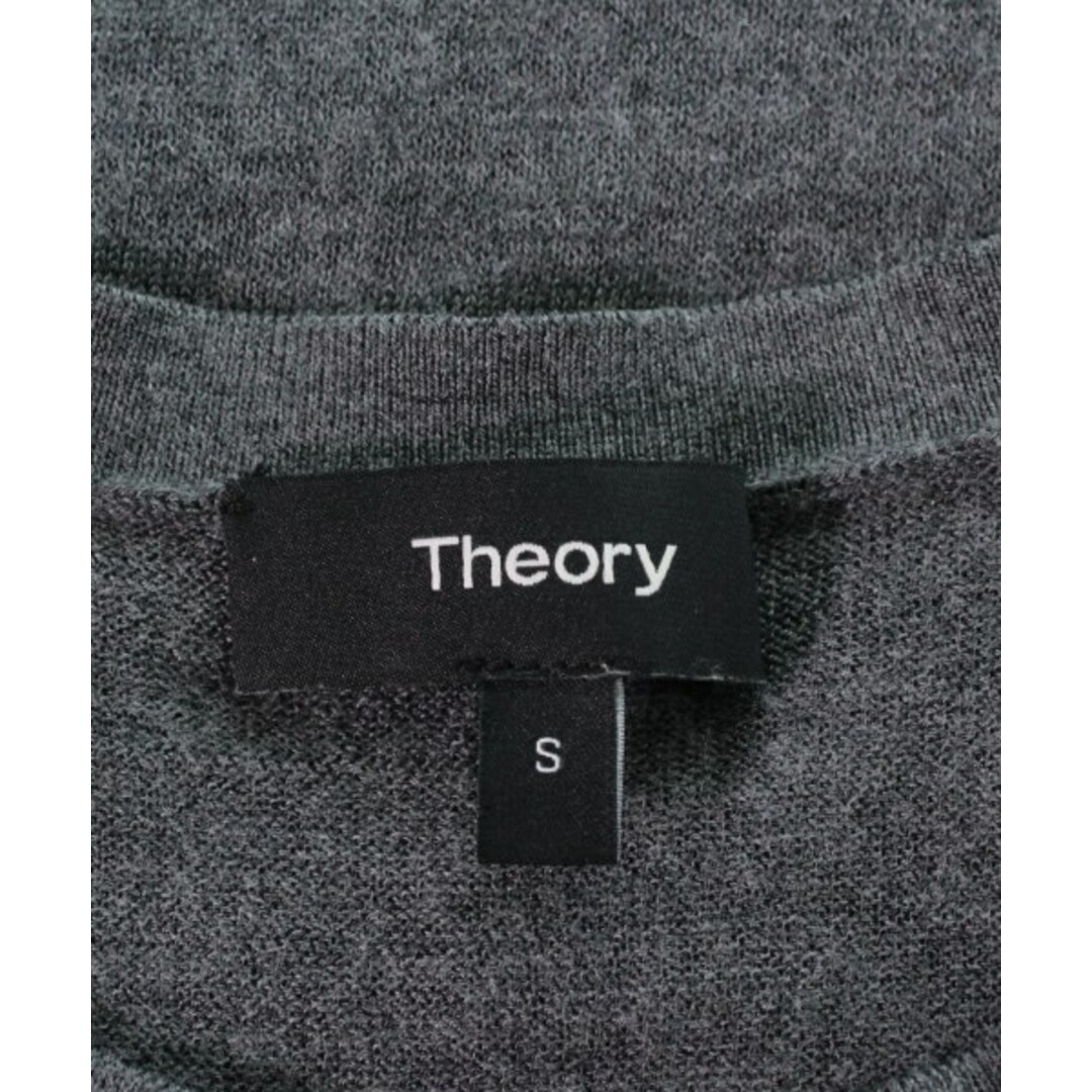 theory(セオリー)のTheory セオリー ニット・セーター S グレー 【古着】【中古】 レディースのトップス(ニット/セーター)の商品写真