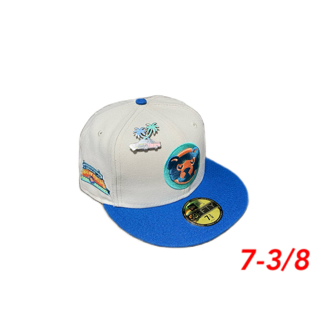 メンズnewera 59fifty シカゴ カブス 7 3/8 別注 海外 日本未発売