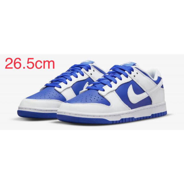 Nike Dunk Low Racer Blue and White26.5cm
