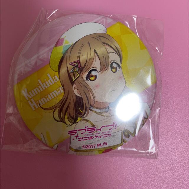 Aqours ユニットライブ 国木田花丸 缶バッジ くり抜く Aqours ユニットライブ 国木田花丸 缶バッジ くり抜く