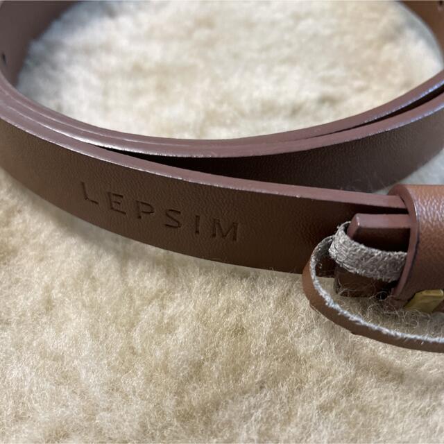 LEPSIM(レプシィム)のLEPSIM  ベルト　 レディースのファッション小物(ベルト)の商品写真