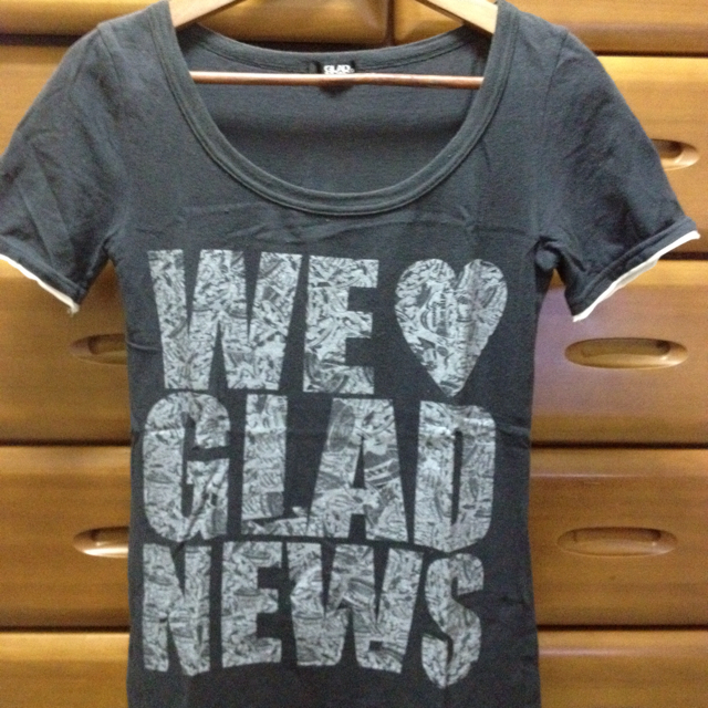 GLAD NEWS(グラッドニュース)の2枚セットＴシャツ レディースのトップス(Tシャツ(半袖/袖なし))の商品写真