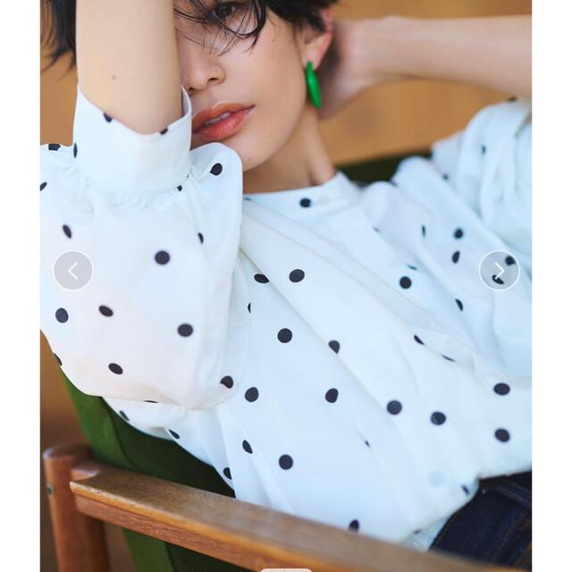 Mila Owen - ミラオーウェン❤︎タックデザインボリュームスリーブ