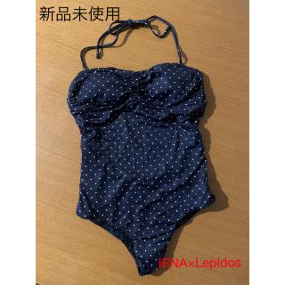 イエナ(IENA)の【新品未使用】lepidos/IENA/別注スイムウェア/ドット/ブラック(水着)