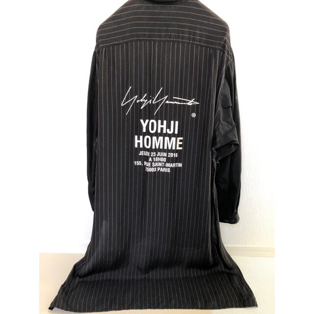 yohji yamamoto pour homme 18ss スタッフシャツ