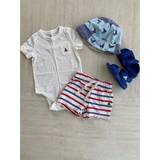 ベビーギャップ(babyGAP)のサマーセット(ロンパース)