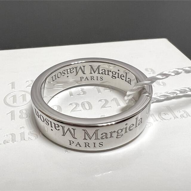 Maison Martin Margiela - XS 新品 メゾンマルジェラ 反転ロゴ リング リバースロゴ 指輪 ポリッシュの通販 by  armarium's shop｜マルタンマルジェラならラクマ