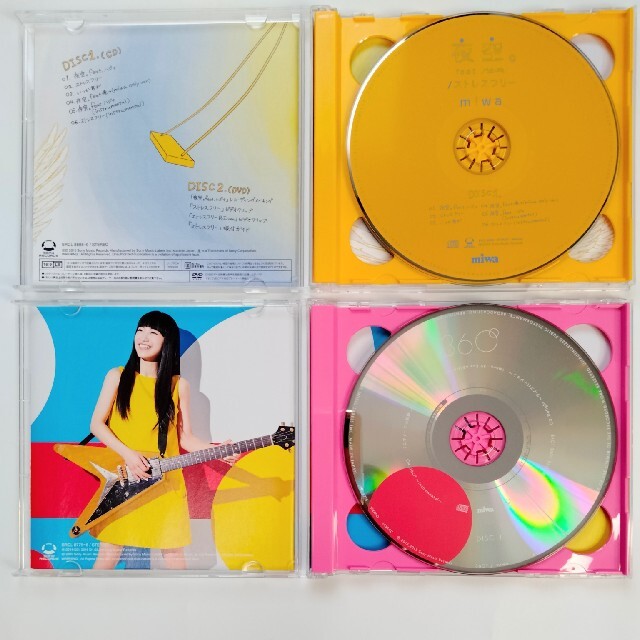 SONY(ソニー)のmiwa CD DVD2枚組 エンタメ/ホビーのCD(ポップス/ロック(邦楽))の商品写真