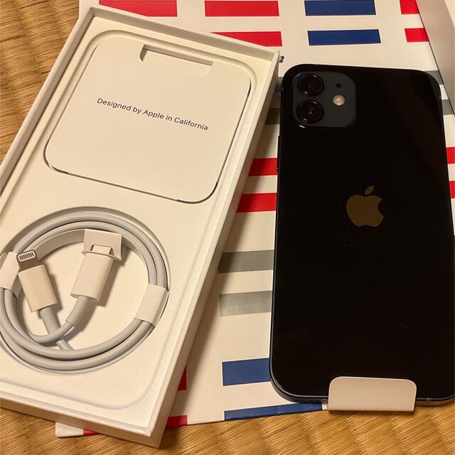 ・機種/ iPhone 12 ・容量/ 64GB ・カラー/ ブラック　黒