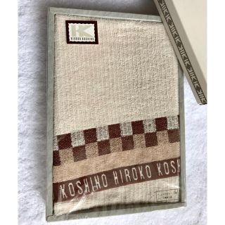 ヒロココシノ(HIROKO KOSHINO)の【新品未使用】 ヒロココシノ　フェイスタオル(タオル/バス用品)