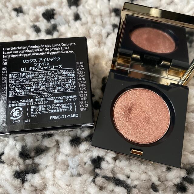 BOBBI BROWN(ボビイブラウン)のリュクスアイシャドウ フォイル ギルディッドローズ コスメ/美容のベースメイク/化粧品(アイシャドウ)の商品写真