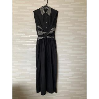 ルシェルブルー シャツワンピース マキシワンピース/ロングワンピース