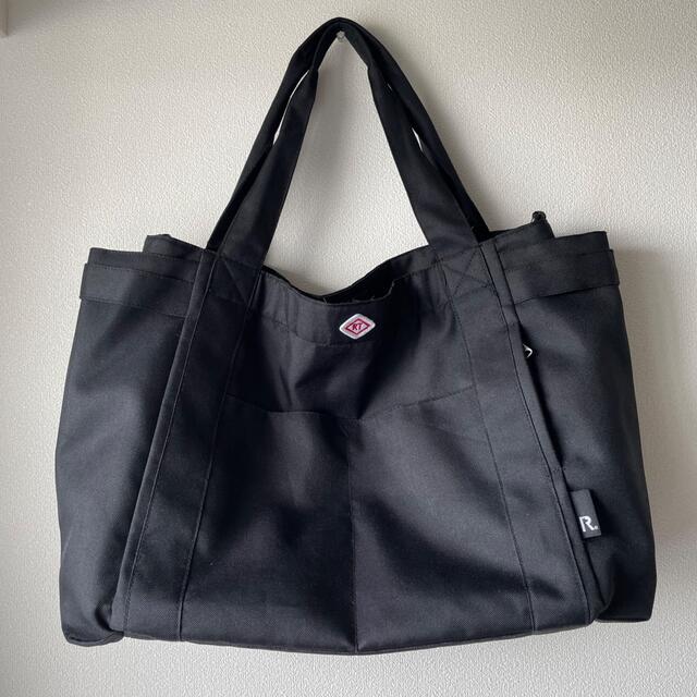 ROOTOTE(ルートート)の【ROOTOTE】SN.ﾐﾃﾞｨｱﾑ.ﾎﾟｹｯﾂｰC BLACK 【ルートート】 レディースのバッグ(トートバッグ)の商品写真