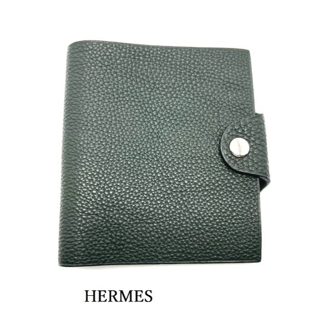 美品】HERMES ユリスミニ アジェンダ メモ帳 手帳カバー トゴ □I刻印