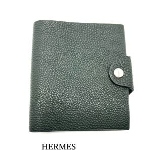 エルメス(Hermes)の【美品】HERMES　ユリスミニ アジェンダ　メモ帳　手帳カバー　トゴ　□I刻印(手帳)