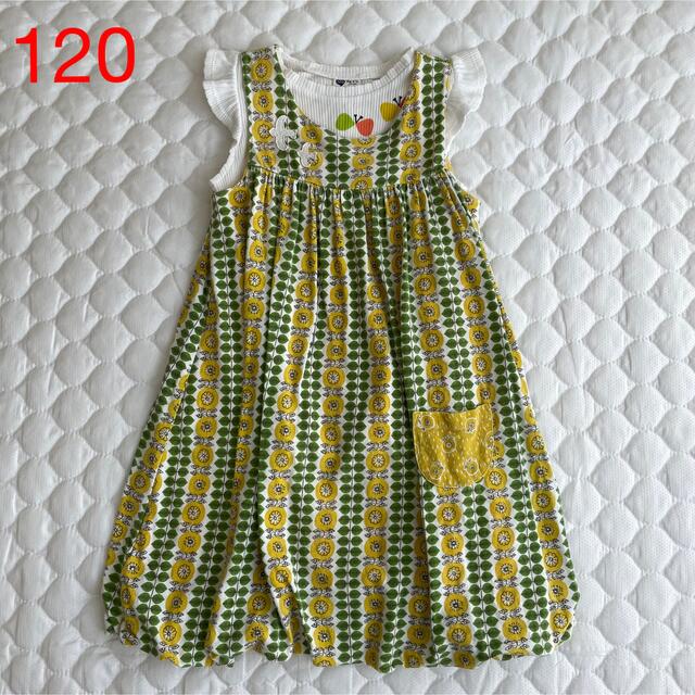 Petit jam(プチジャム)の Petit jam バルーンワンピース☆120 キッズ/ベビー/マタニティのキッズ服女の子用(90cm~)(ワンピース)の商品写真