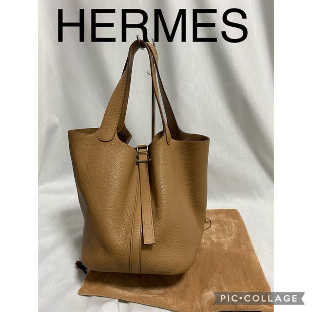 エルメス　HERMES 正規品　美品　ピコタン　ブラウン系レディース