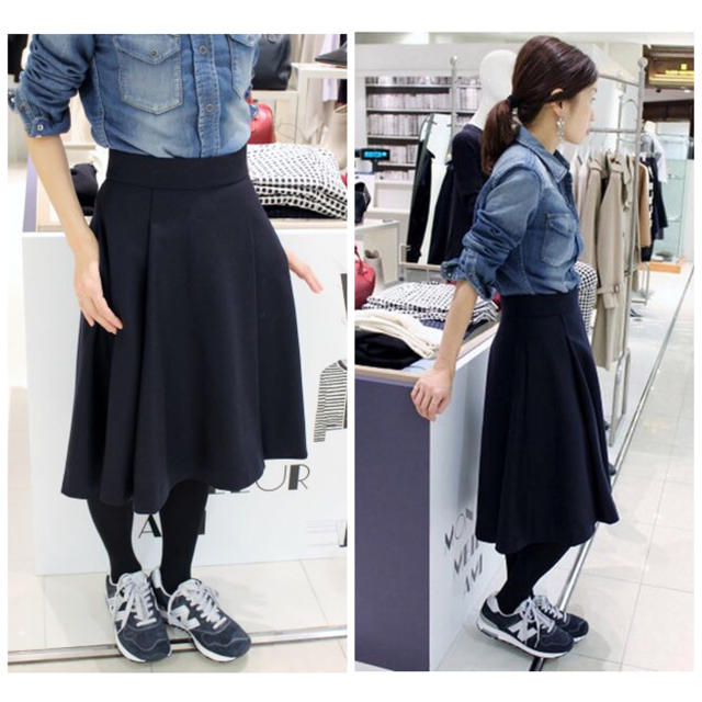 IENA(イエナ)の専用♡IENA ウール ハード圧縮 フレアスカート レディースのスカート(ひざ丈スカート)の商品写真