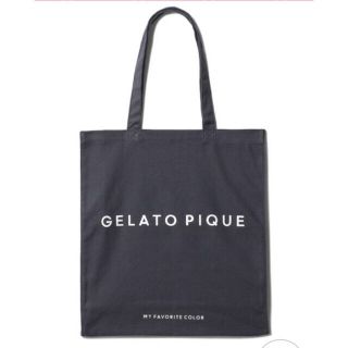 ジェラートピケ(gelato pique)のジェラート ピケ /ホビートートバッグ  BLK   新品未開封(トートバッグ)