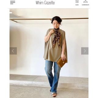 ウィムガゼット(Whim Gazette)の完売品　ウィムガゼット新品☆ケーププルオーバー(シャツ/ブラウス(長袖/七分))