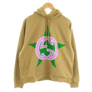 グッチ パーカー(メンズ)(ピンク/桃色系)の通販 18点 | Gucciの ベタ コットンパイル・プルオーバー GUCCI Tシャツ/カットソー(七分/長袖)