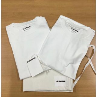 ジルサンダー(Jil Sander)のジルサンダープラス　JIL SANDER+　新品未使用　パック×2枚　布袋(Tシャツ/カットソー(半袖/袖なし))