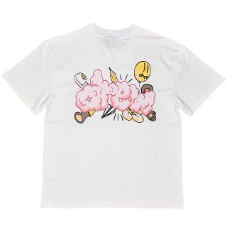 ドリューハウス bubble プリント 半袖 Tシャツ ブラック XL