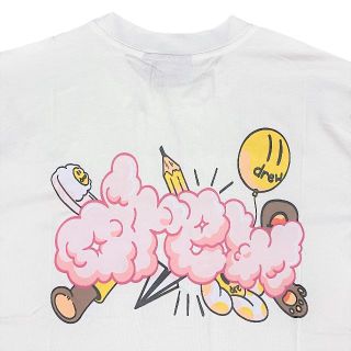 ドリューハウス bubble プリント 半袖 Tシャツ ブラック XL