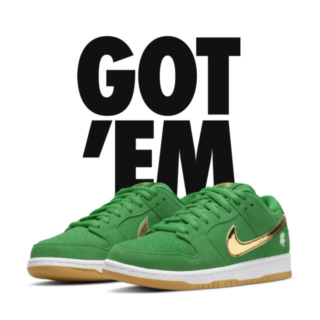 NIKE(ナイキ)のNike SB Dunk Low St. Patrick’s Day  メンズの靴/シューズ(スニーカー)の商品写真