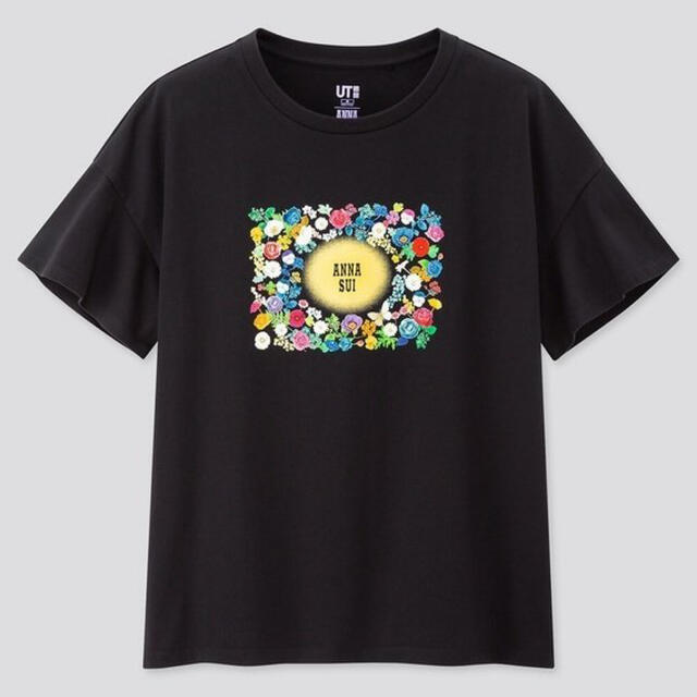 UNIQLO(ユニクロ)のUNIQLO ユニクロ UT Tシャツ アナスイ ANNA SUI コラボ 新品 レディースのトップス(Tシャツ(半袖/袖なし))の商品写真