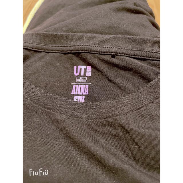 UNIQLO(ユニクロ)のUNIQLO ユニクロ UT Tシャツ アナスイ ANNA SUI コラボ 新品 レディースのトップス(Tシャツ(半袖/袖なし))の商品写真