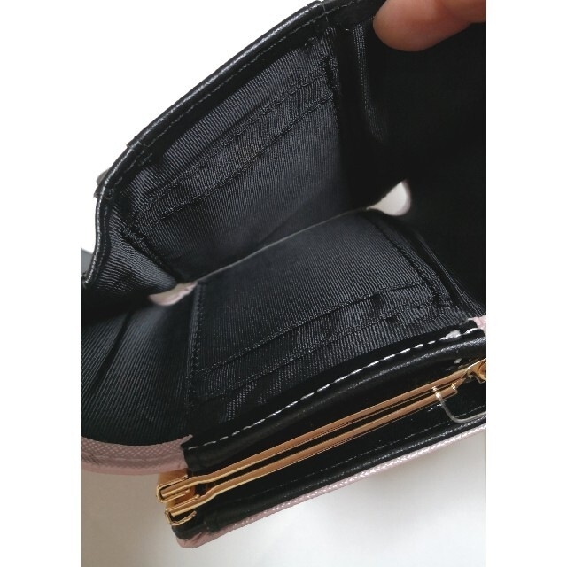 しまむら(シマムラ)のしまむら 小さい 三つ折り財布 ミニ財布　ピンク レディースのファッション小物(財布)の商品写真