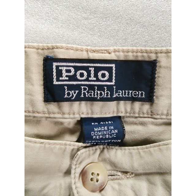 POLO RALPH LAUREN(ポロラルフローレン)のポロ　ラルフローレン　オールドタグ　チノ　ハーフパンツ メンズのパンツ(ショートパンツ)の商品写真